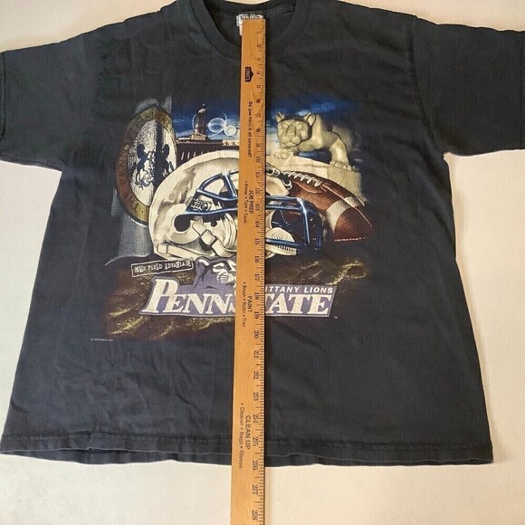 Vintage Penn State Nittany Lions Home Field Advantage T-shirt Lee NO Size Tag - Picture 6 of 9